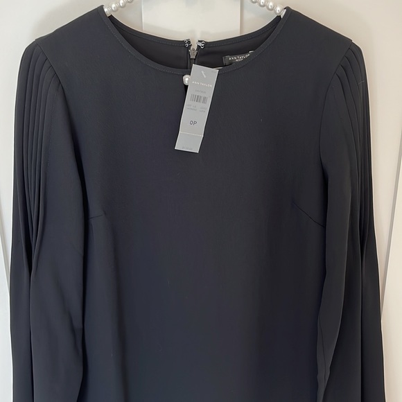 NWT Ann Taylor LIL Black Dress - Picture 2 of 6